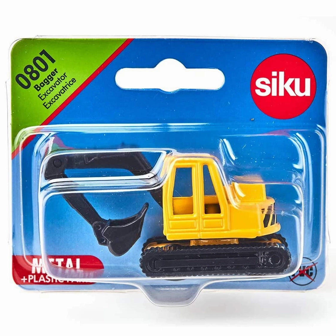 0801 Excavator Smart kids gear Young explorers