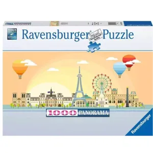 Playful learning 1000 Pc Puzzle - A Day In Paris