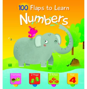 Kid-focused experiences 100 Flaps To Learn Numbers [Mass Market Paperback]