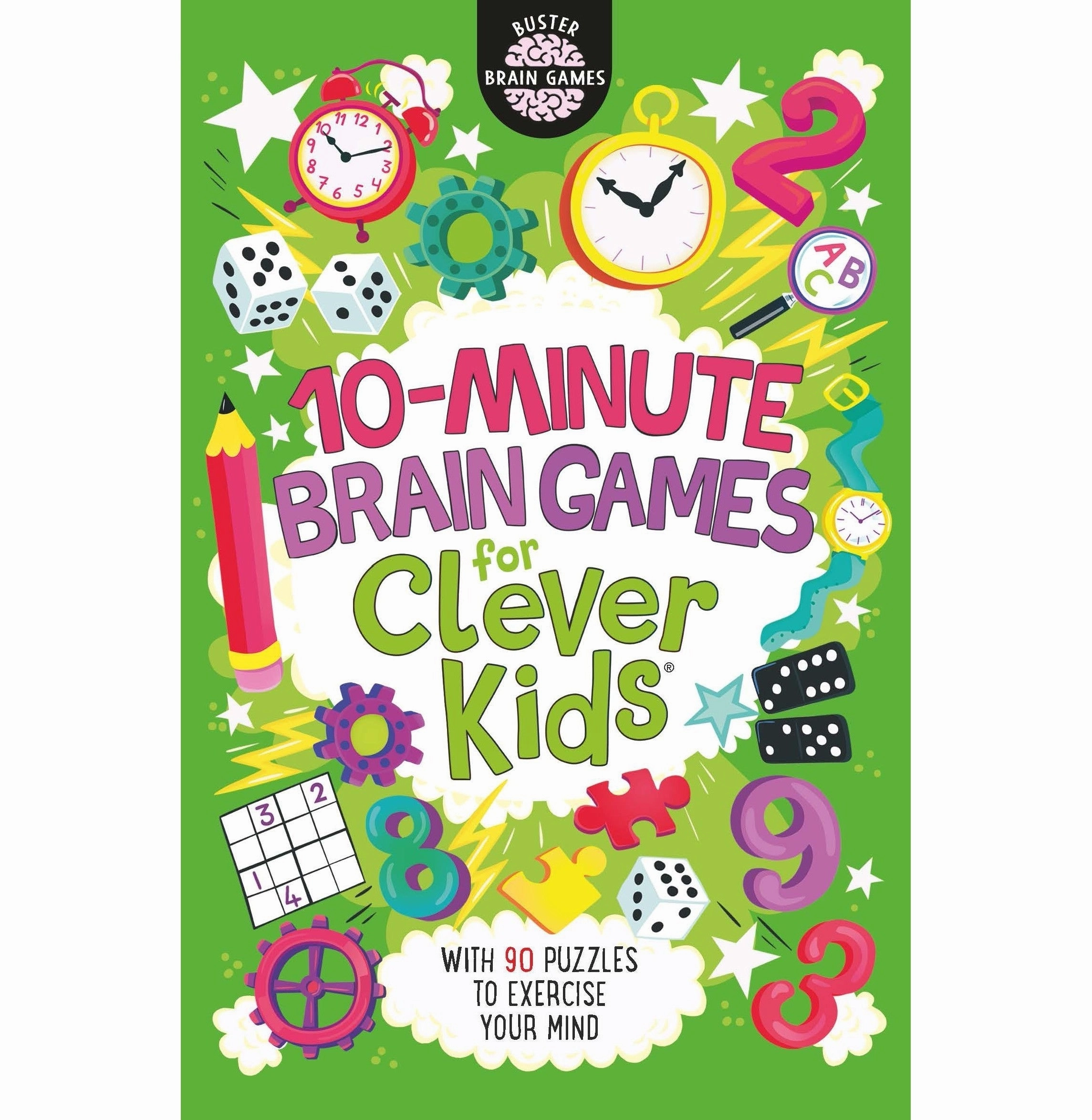 10:Minute Brain Games For Clever Kids [Paperback] Moore Gareth Play-based education