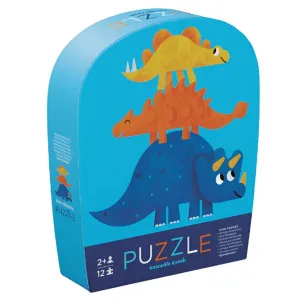 Tools for tiny thinkers 12 Pc Mini Puzzle - Dino Friends