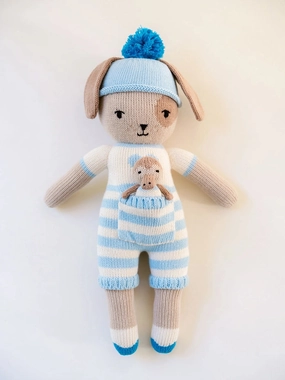 12" Darius The Dog With Finger Puppet Dominic Platypus Young learners