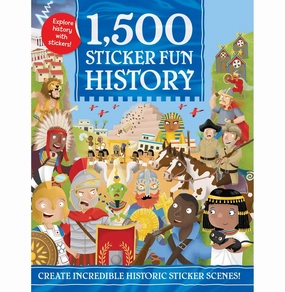 Young learners Holistic 1500 Sticker Fun History George Joshua And Meyer Ed