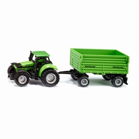 Creative minds Curious minds 1606 Deutz-Fahr With Fortuna 4-Wheel Trailer