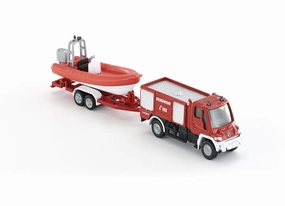 Quiet play for growing minds 1636 Mercedes Benz Fire Engine With Boat