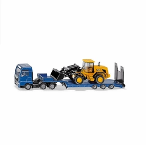 Busy kids 1790 Man Tgx Xxl With Low-Loader And Jcb Wheel Loader