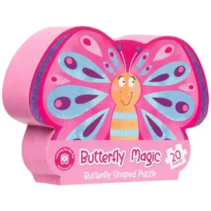 Child development 20 Piece Butterfly Magic - Butterfly Shaped Puzzle