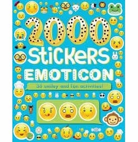Fun that fuels growth 2000 Stickers Emotions: 36 Smiley And Fun Activities [Paperback] Parragon & Others