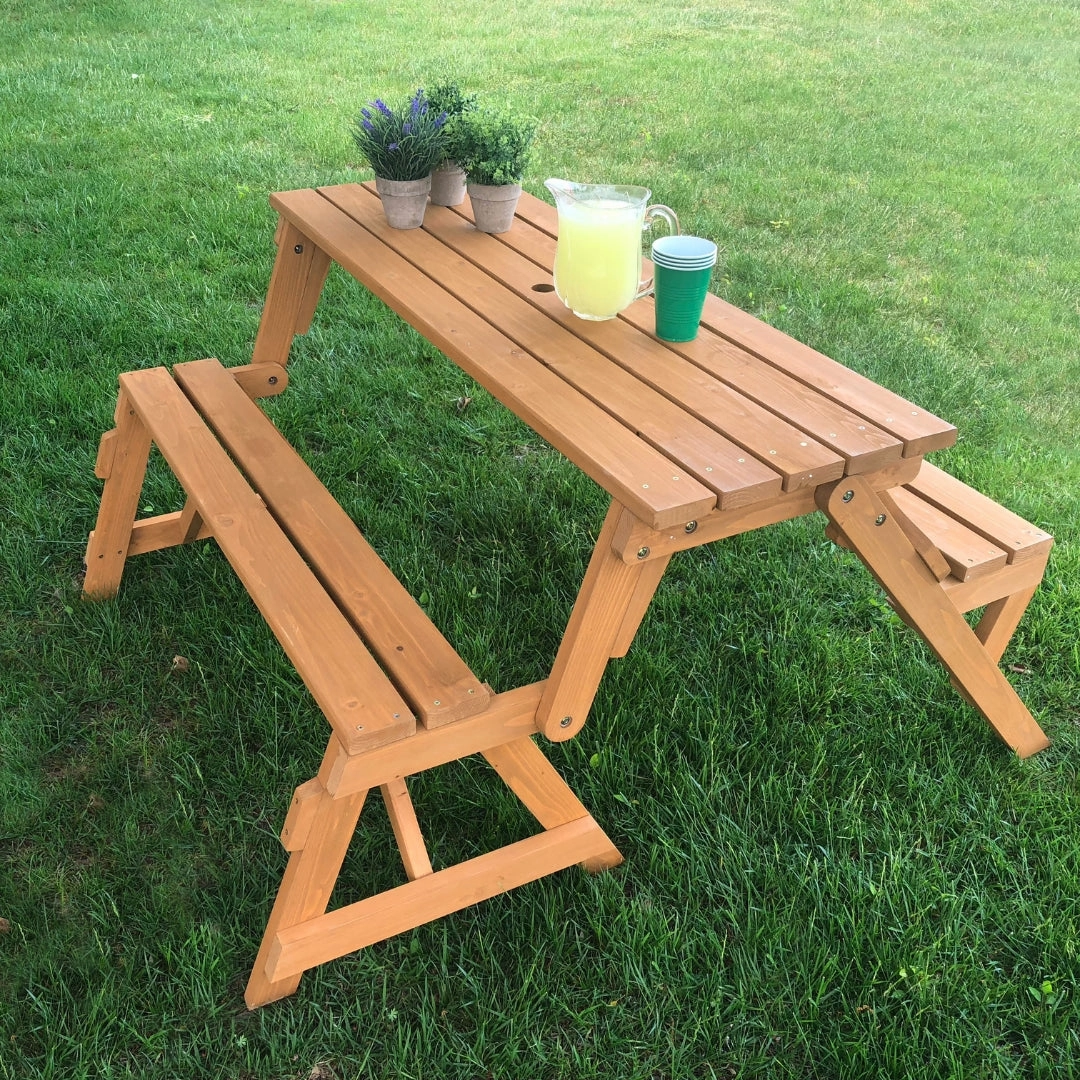 2 In 1 Picnic Table And Bench Mini makers