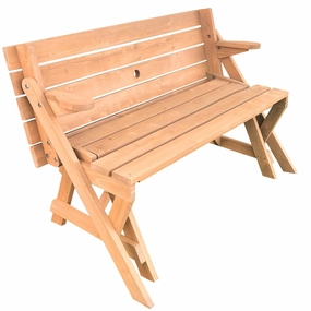 Holistic 2 In 1 Picnic Table And Bench