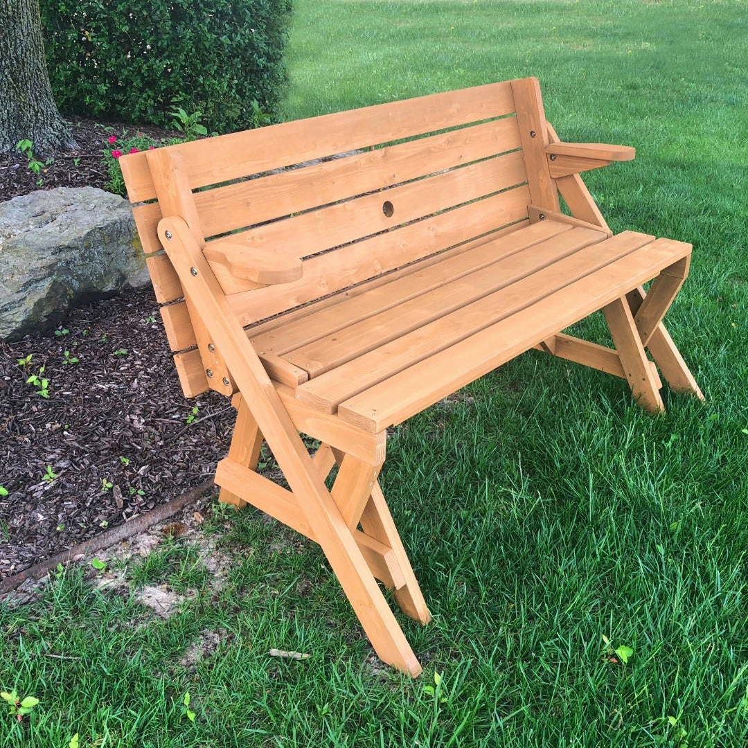 2 In 1 Picnic Table And Bench Discover & grow