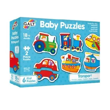 Preschool minds Creative kids 2Pc Baby Puzzles - Transport