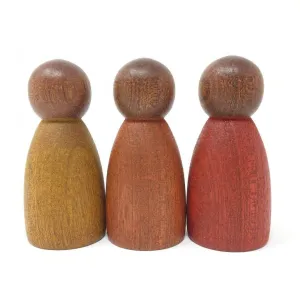 Growth tools 3 Dark Woodens Nins - Warm Colors