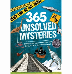 365 Unsolved Mysteries [Hardcover] Om Books Editorial Team Enrichment activities
