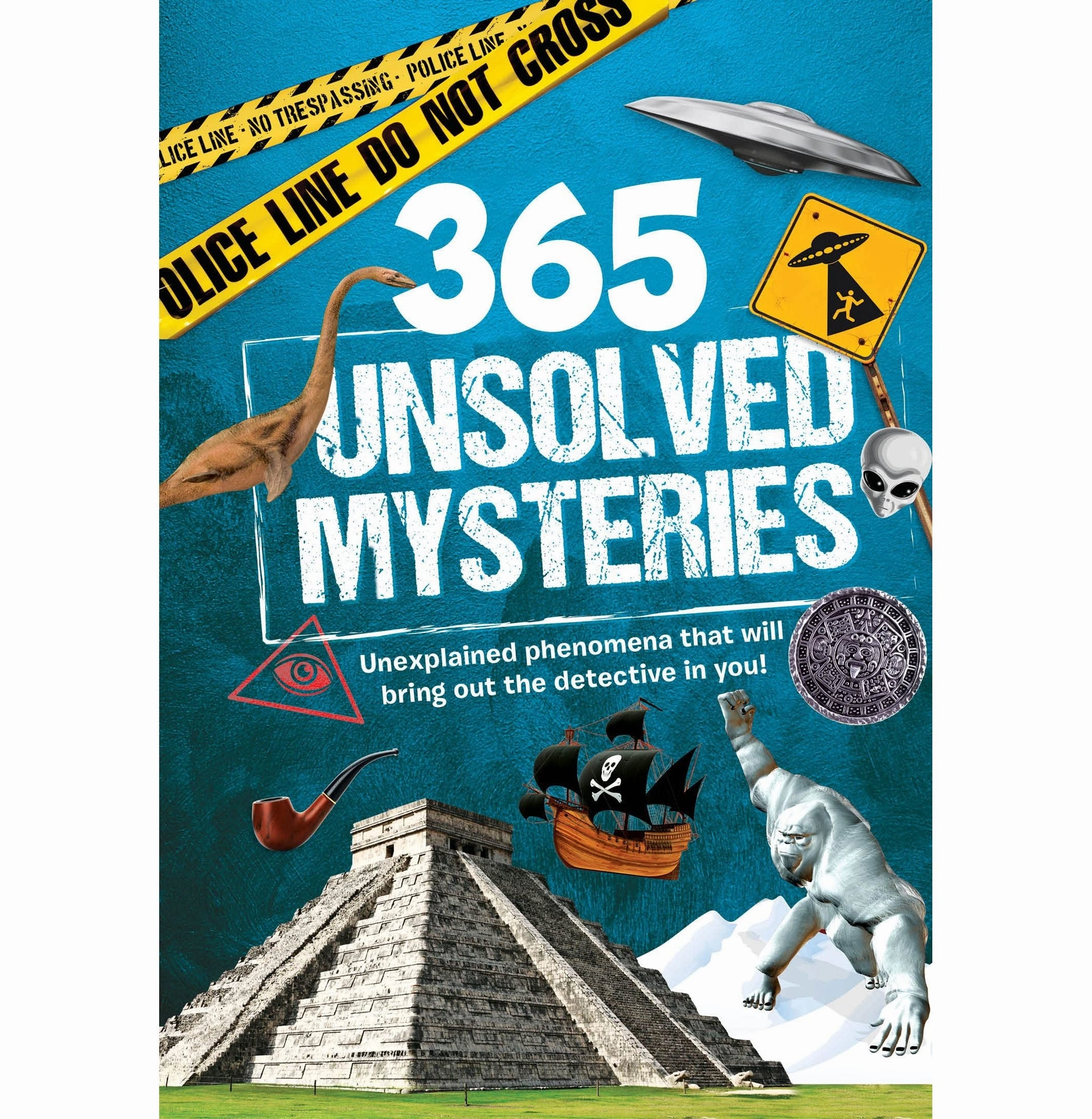 365 Unsolved Mysteries [Hardcover] Om Books Editorial Team Enrichment activities
