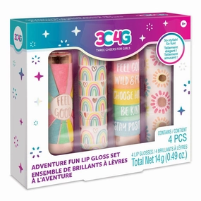 Fun for curious minds 3C4G Adventure Fun Lip Gloss Set