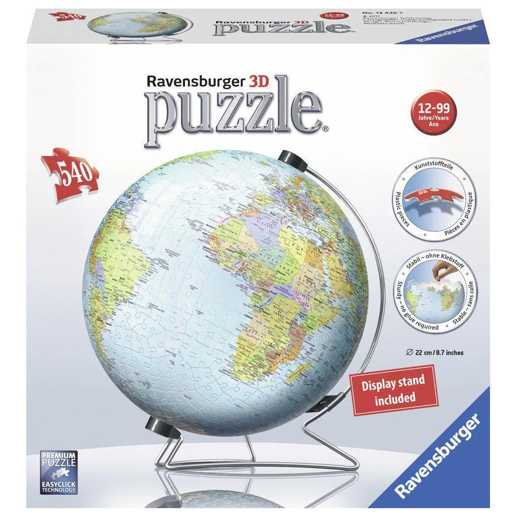 Kid-centered learning Play-based education 3D Puzzle - The Earth