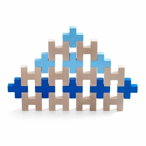 Sensory fun for little hands 3D Aerius Wooden Blocks
