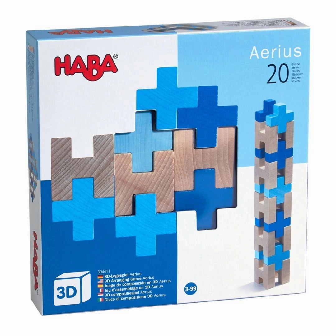 3D Aerius Wooden Blocks Curiosity starters Little creators