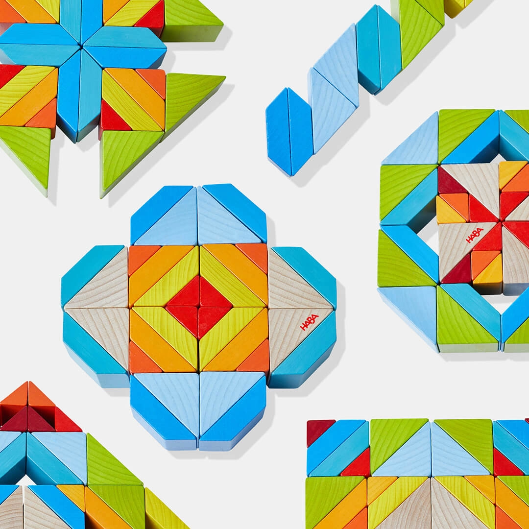 3D Wooden Mosaic Arranging Game Designed for development Brain boosters