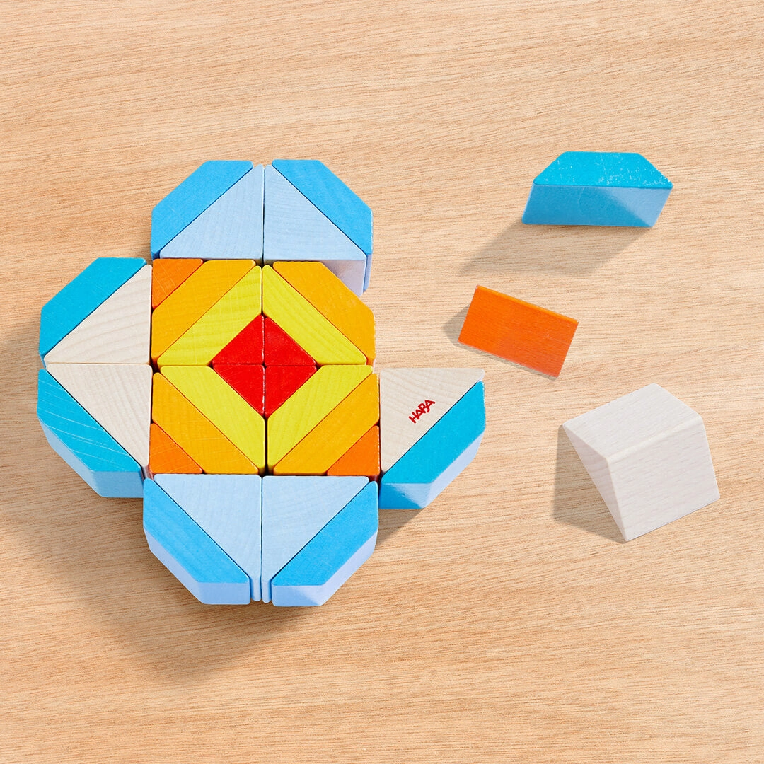 Joyful learning 3D Wooden Mosaic Arranging Game