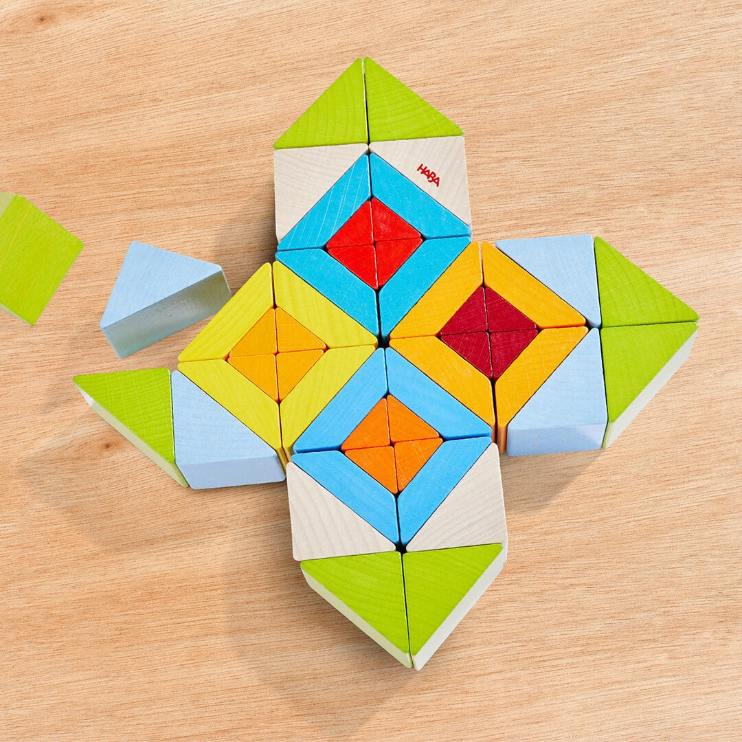 3D Wooden Mosaic Arranging Game Learning through play
