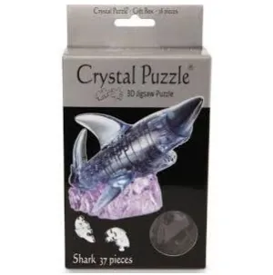 Educational fun 47Pc Crystal Puzzle - Black Shark