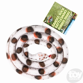 Growing minds Creative time for curious minds 48' Rubber Banded Rock Rattlesnake