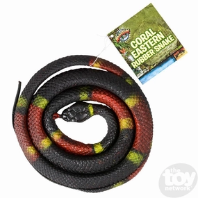 Creative minds 48" Rubber Eastern Coral Snake