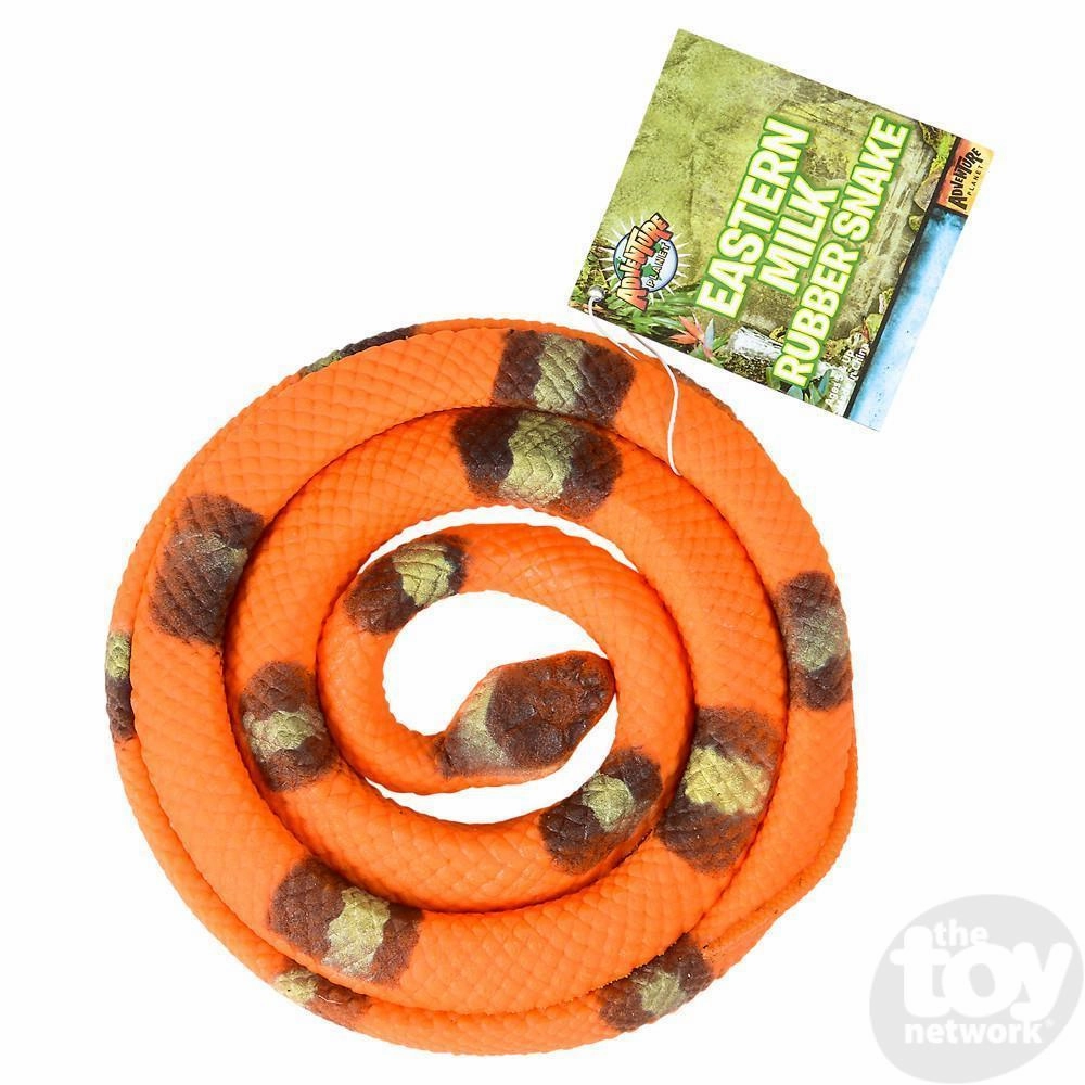 Learn at home Little builders 48" Rubber Eastern Milk Snake