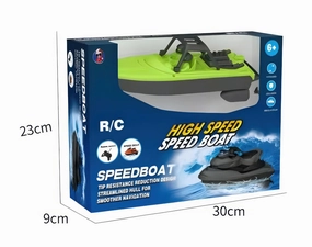 4- Channel Rc Remote Controlled High-Speed Speedboat - Assorted Young imaginations