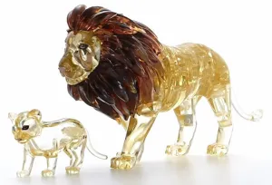 Little hands 55 Pc Crystal Puzzle - Lion & Cub