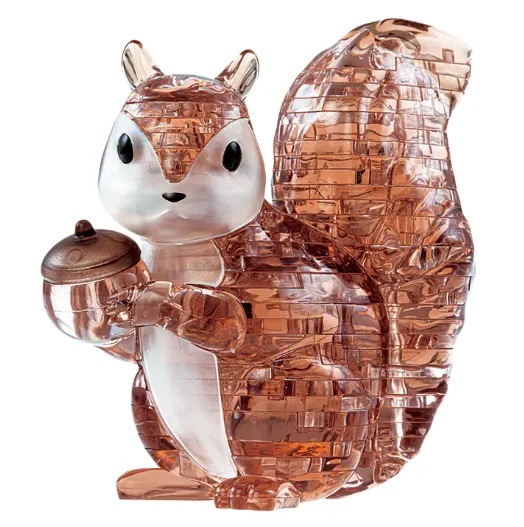 Quiet play for growing minds Kids essentials 55 Pc Crystal Puzzle - Squirrel