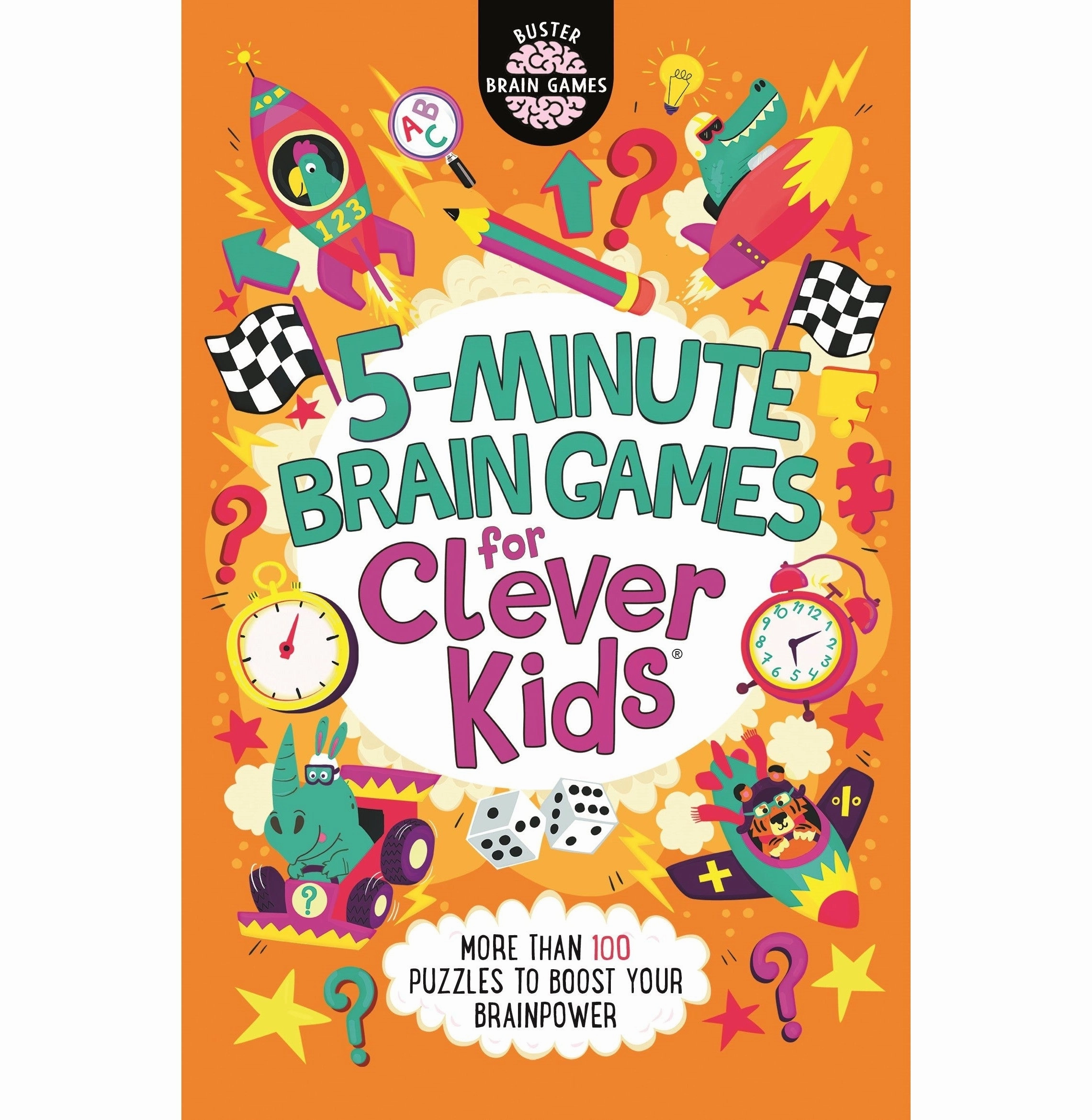 Discover & grow Smart activities for young learners 5:Minute Brain Games For Clever Kids [Paperback] Moore Dickason Gareth Chris