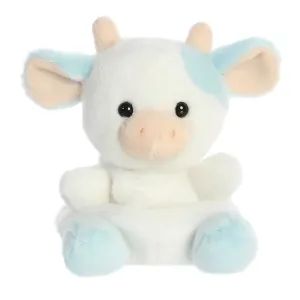 Little hands Kid-focused experiences 5" Skyla Blueberry Cow Palm Pals