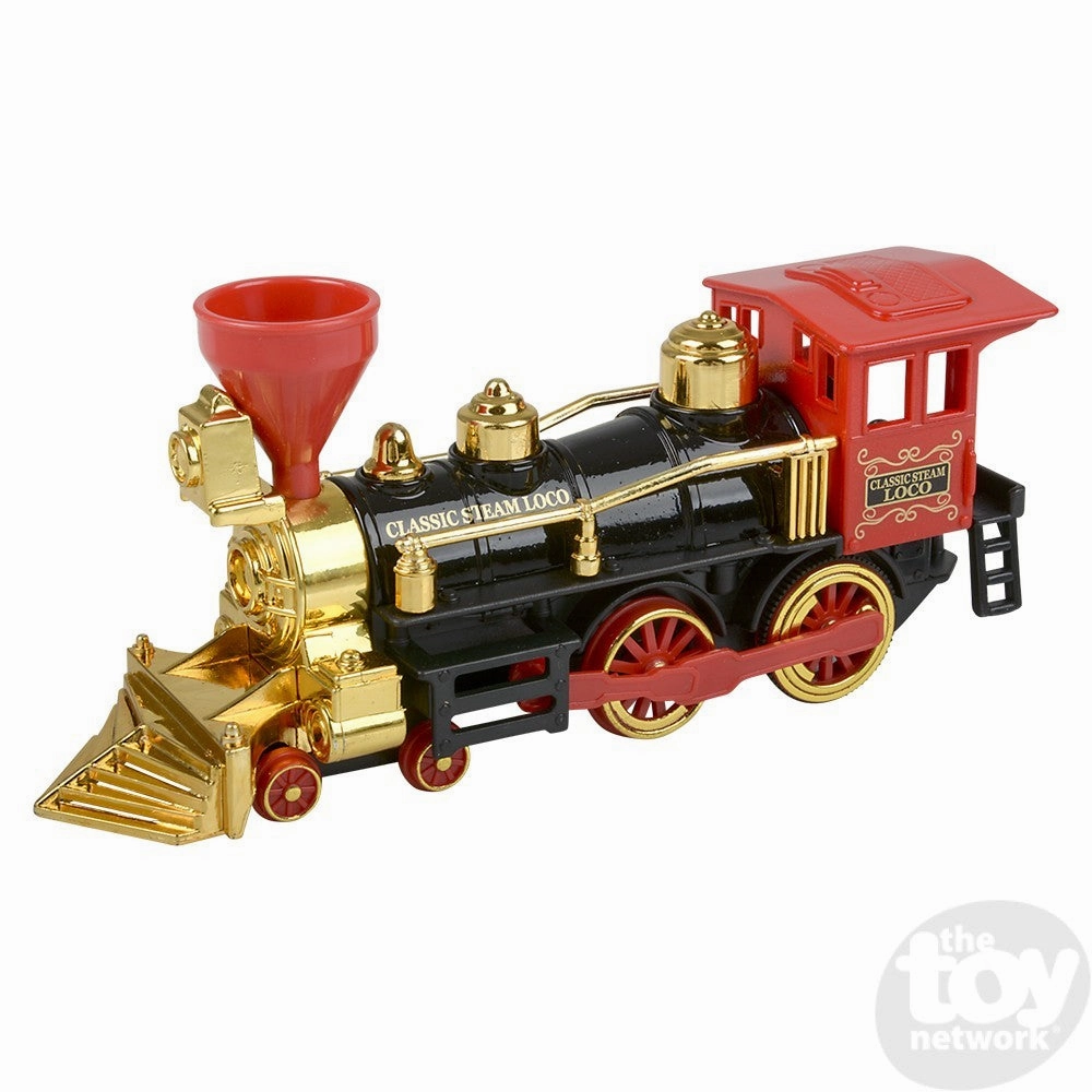 7" Die-Cast Pull Back Locomotive Playroom adventures begin here