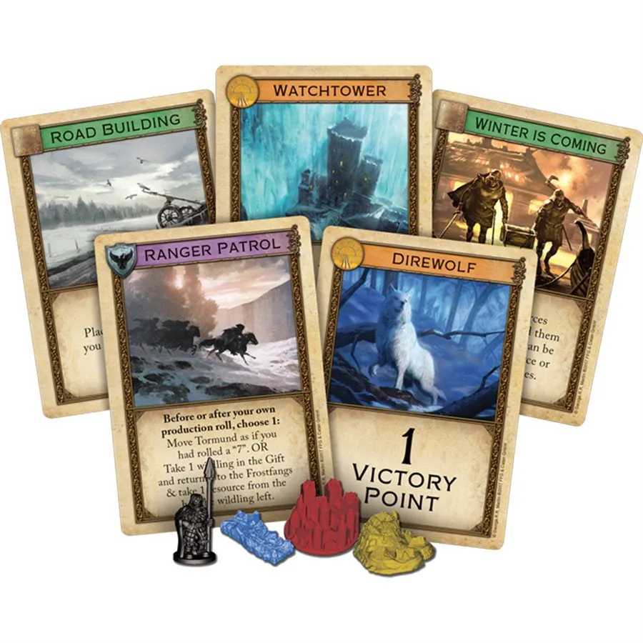 A Game Of ThroneS Catan - Brotherhood Of The Watch Curiosity starters
