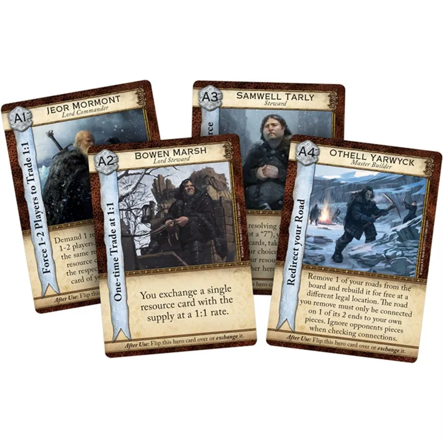 A Game Of ThroneS Catan - Brotherhood Of The Watch Skill-building tools Little adventures