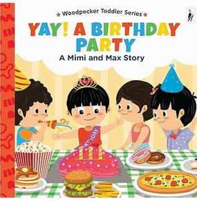Sensory fun for little hands A Mimi & Max Story:Yay! A Birthday Party Board Books [Hardcover] Woodpecker Books And Wilco International Llp