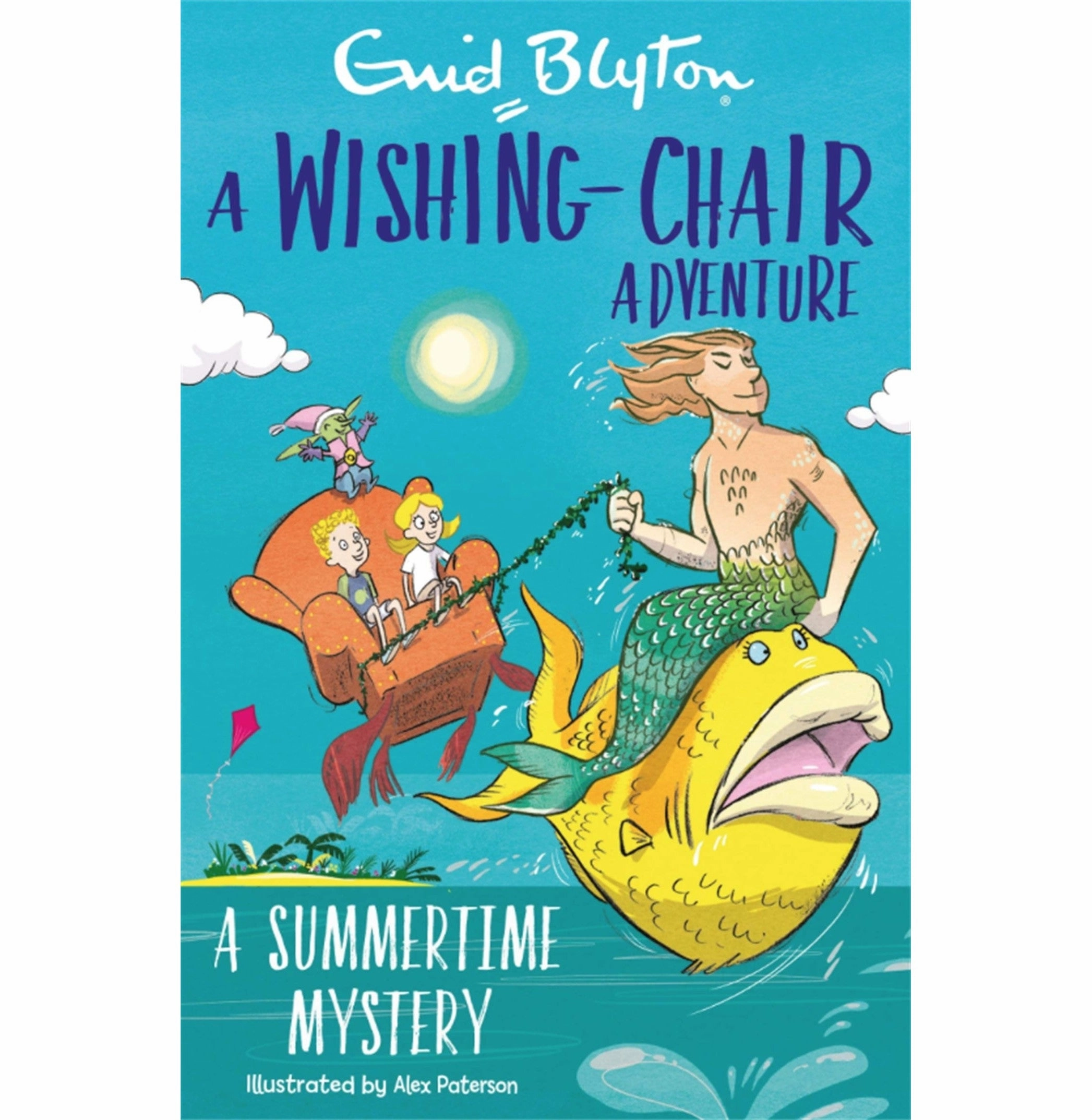 Learn & grow A Wishing:Chair Adventure: A Summertime Mystery [Paperback] Blyton Enid