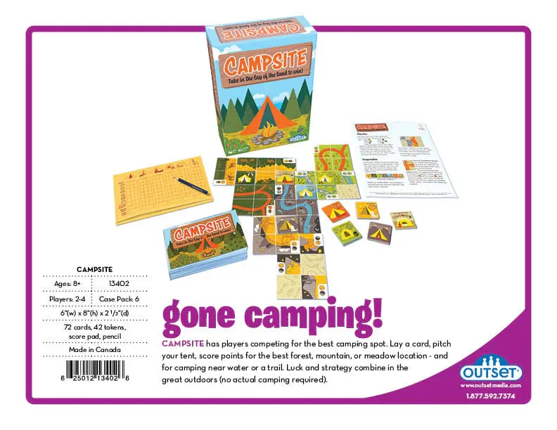 Campsite Learning through play Fun for curious minds