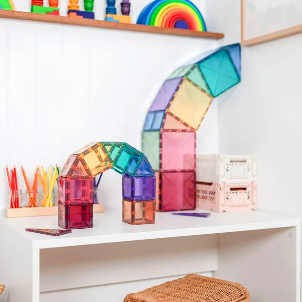 Connetix Pastel Starter Pack (64 Pc) Busy kids Young minds at work