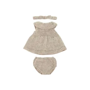 Young imaginations Fun for curious minds Knit Doll Outfit - 12" Dress & Headband