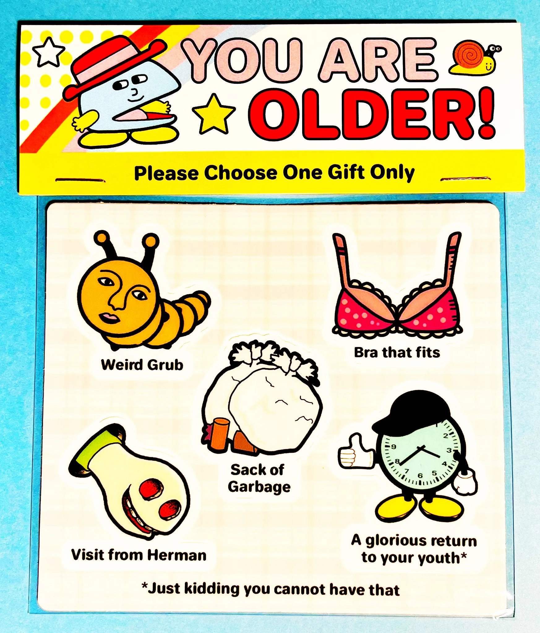 Growing minds Learning fun A Birthday Card You Will Throw In The Trash