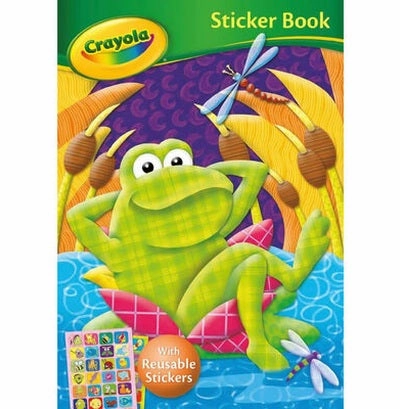 Joyful learning Crayola Sticker Book-Frog