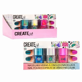 Mindful play Discover & grow Create It! Mermaid Nail Polish - 3 Pack