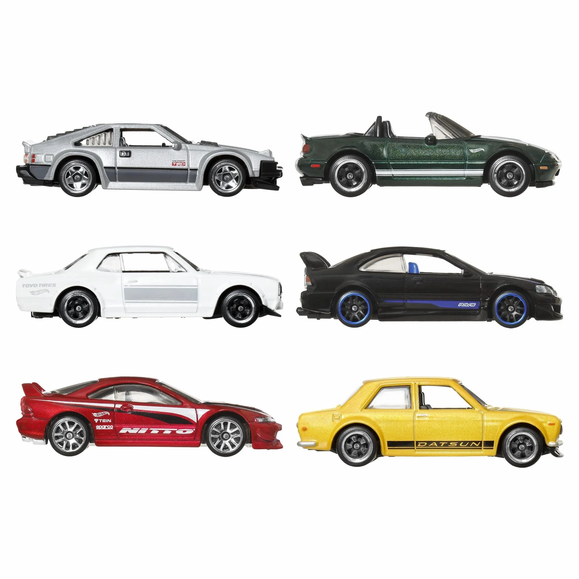 Hot Wheels Streets Of Japan - 6 Cars Multipack Curiosity starters Kid-centered learning