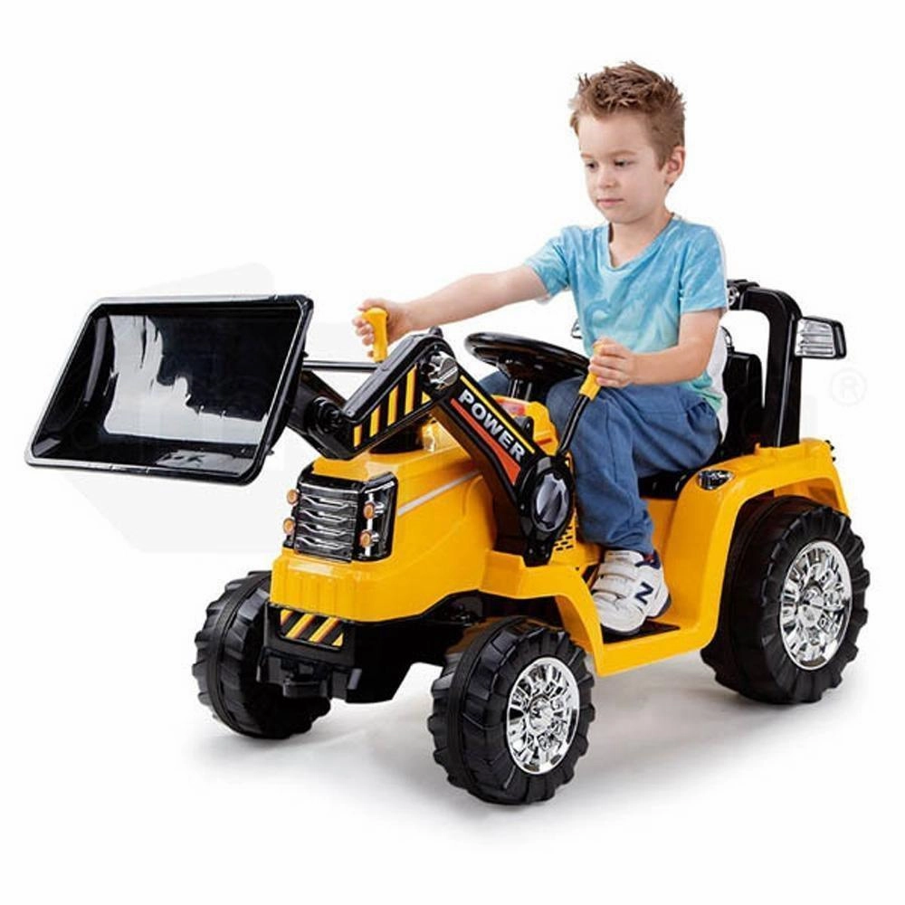 Hands-on discovery Ricco Zp1005 Electric Ride On Tractor Yellow