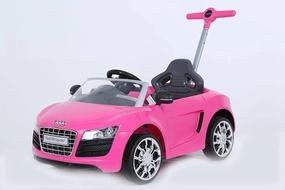 Rollplay Audi R8 Spyder Push Car Pink Everyday learning Growing minds