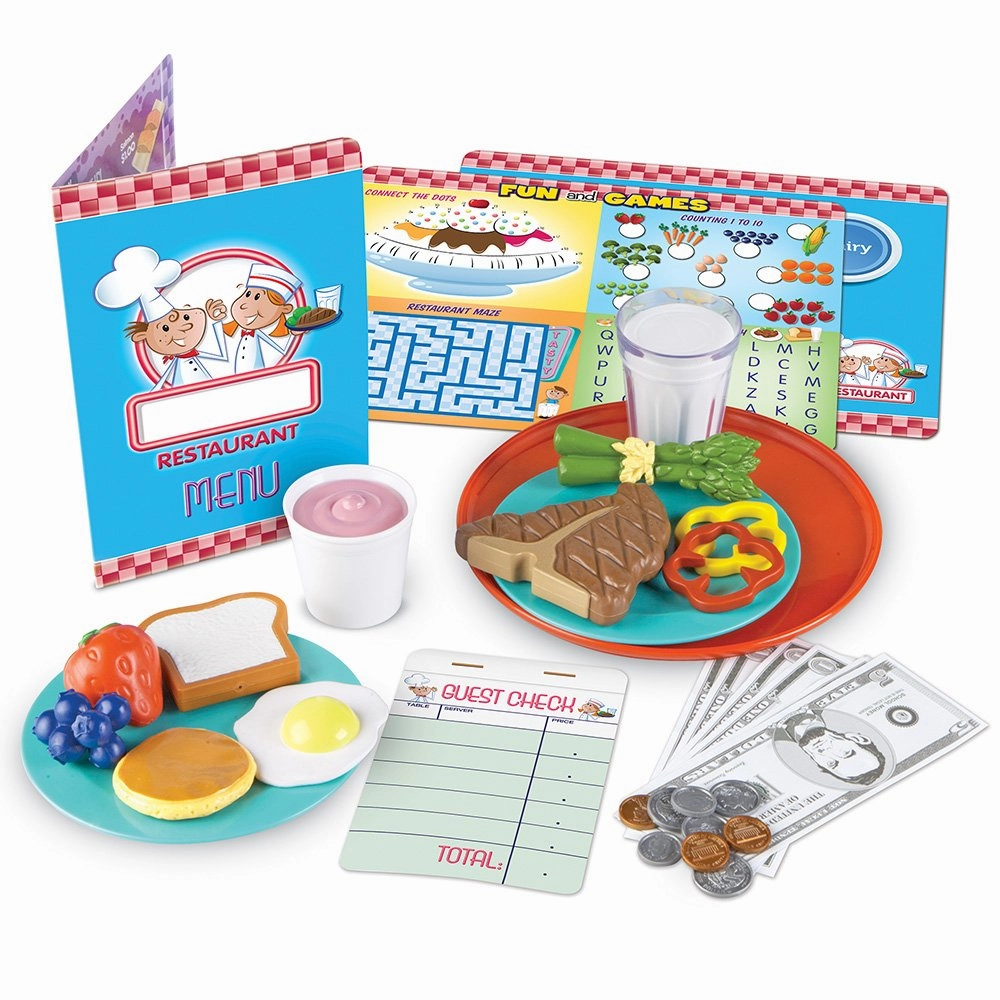 Serve It Up! Play Restaurant Educational fun Inspiring creativity
